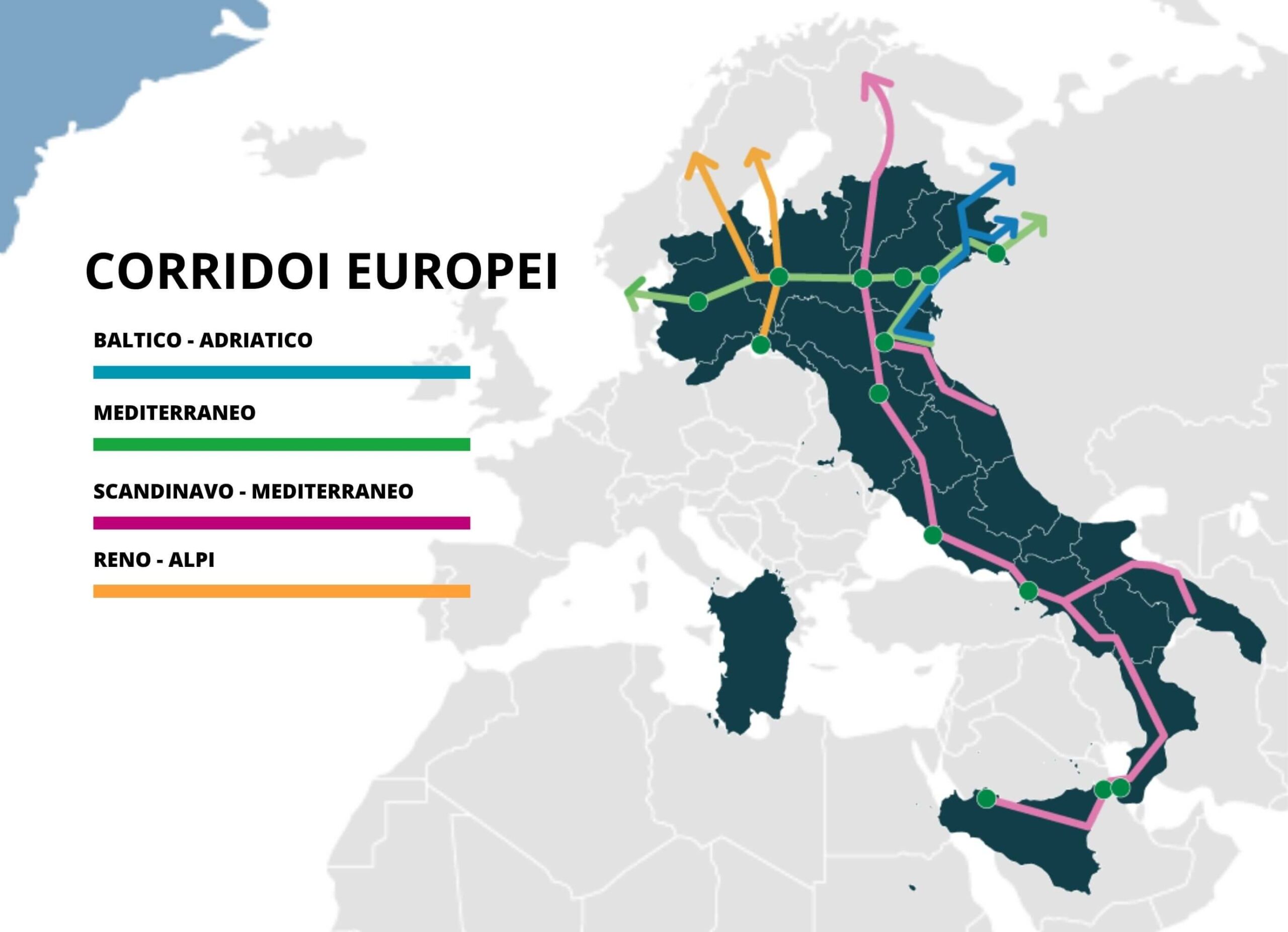 Corridoi Europei in Italia - GEEG